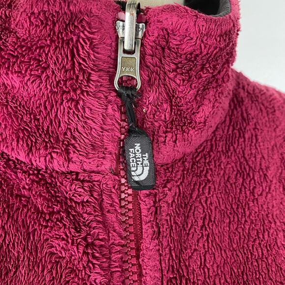 The NORTH FACE OSITO Fleece Jacket Wild Aster Purple Thermal Fuzzy Full Zip - Picture 11 of 15
